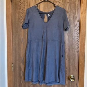 Z Supply Gray Dress w Pockets